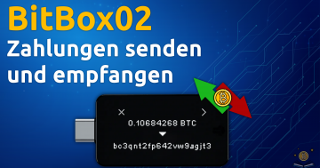 BitBox02 - Zahlungen senden und empfangen Header